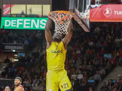 War bester Alba-Werfer gegen G&ouml;ttingen: Khalifa Koumadje.