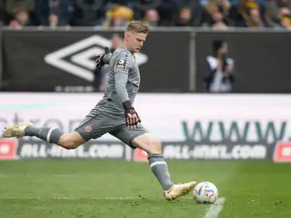 Jakob Golz steht in der 3. Liga f&uuml;r Rot-Weiss Essen zwischen den Pfosten.