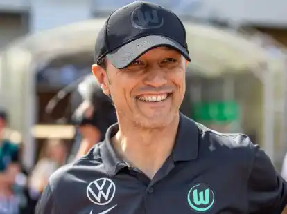 Er hatte allen Grund zum L&auml;cheln: Wolfburgs Trainer Niko Kovac.