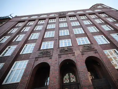 Die Hamburger Finanzbeh&ouml;rde am G&auml;nsemarkt.