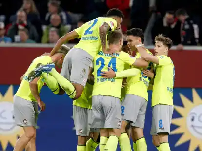 Wiesbaden konnte sich &uuml;berraschend in D&uuml;sseldorf durchsetzen.