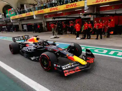 Red-Bull-Pilot Max Verstappen ist kein Fan von Sprintrennen.