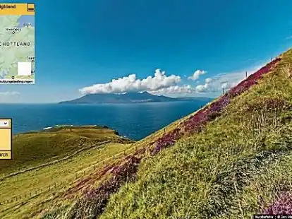 Offenbar ein sch&ouml;nes Ziel: Die Innere-Hebriden-Insel Eigg mitten im Atlantik.