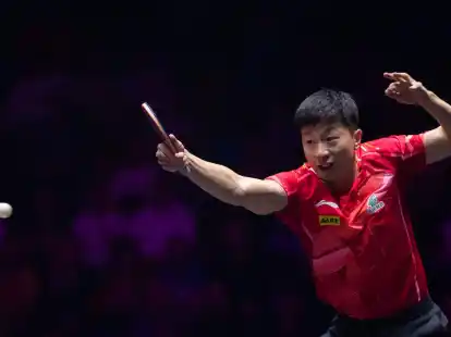 Ma Long verlor beim WTT Champions Turnier in Frankfurt das Endspiel.