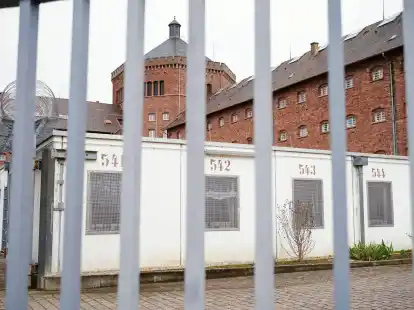 Hauptgeb&auml;ude der Justizvollzugsanstalt Bruchsal.