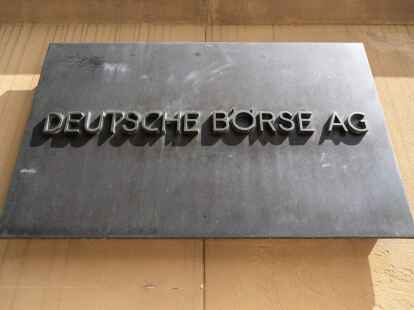 Die Deutsche B&ouml;rse AG in Frankfurt am Main.
