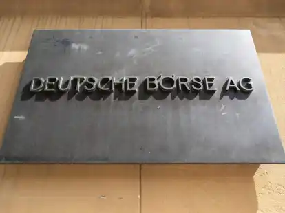 Die Deutsche B&ouml;rse AG in Frankfurt am Main.