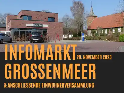 Im Gast- und Eventhaus Gro&szlig;enmeer findet am Dienstag, 28. November, von 17 bis 19 Uhr eine Informationsveranstaltung statt.