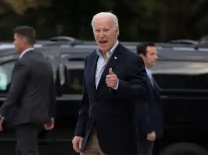 Ohne ernstzunehmende Konkurrenz: Bei den Demokraten bewirbt sich Pr&auml;sident Joe Biden um eine zweite Amtszeit.