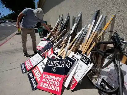 Die Schauspieler-Gewerkschaft hat mit den Filmstudios eine vorl&auml;ufige Einigung erzielt.