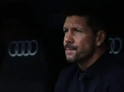 Hat seinen Vertrag bei Atl&eacute;tico Madrid verl&auml;ngert: Diego Simeone.