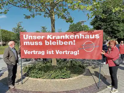 Seit Monaten k&auml;mpft das Aktionsb&uuml;ndnis f&uuml;r den Erhalt des Krankenhauses in Norden.