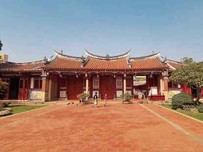 <p>Bildungskulturell bedeutsam: Der urspr&uuml;nglich 1666 erbaute Konfuziustempel. </p>