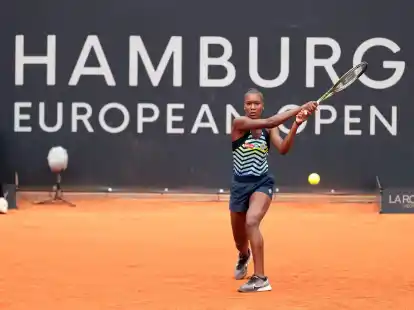 Noma Noha Akugue stand im vergangenen Sommer in Rothenbaum im Endspiel - 2024 wird das Turnier im Hamburger Stadtpark ausgetragen.