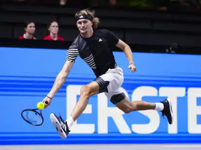 F&uuml;hlt sich wohl in der Au&szlig;enseiterolle in Turin: Alexander Zverev.