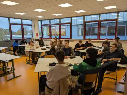 Am Gymnasium Wildeshausen wurde in den zehnten Jahrg&auml;ngen ein Bewerbungstraining mit Vertretern Wildeshauser Banken durchgef&uuml;hrt.