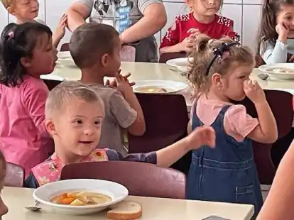 Im Kindergarten Don Bosco: Hier freuen werden die Kinder den ganzen Tag betreut.