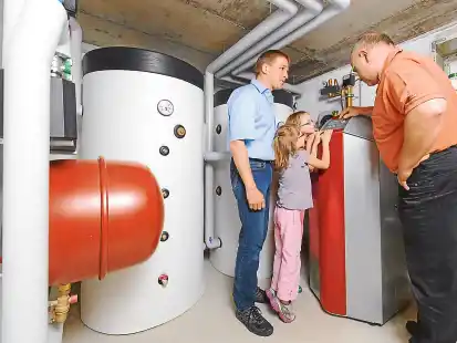 Eine W&auml;rmepumpe ist ein Beispiel, um der Energiesparverordnung zu entsprechen.