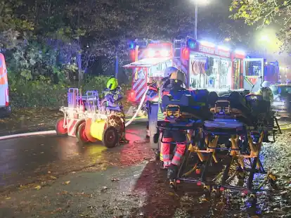 Brand in Delmenhorst: Eine Person bei Kellerbrand leicht verletzt