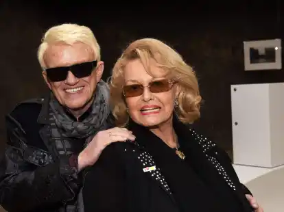 Heino und seine Frau Hannelore stehen im Ruhr Museum/Unesco-Welterbe Zollverein 2018.