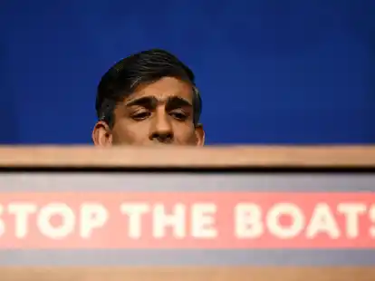 Alles andere als erfreut &uuml;ber die Gerichtsentscheidung: Rishi Sunak.