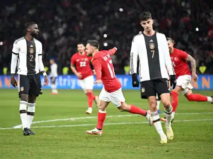 Das DFB-Team musste sich in Berlin der T&uuml;rkei geschlagen geben.