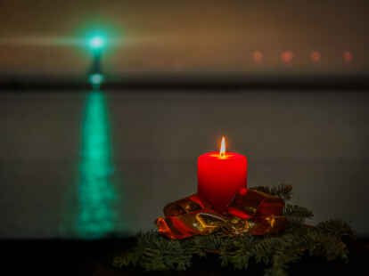 Jedes Jahr am zweiten Sonntag im Dezember brennen weltweit Kerzen f&uuml;r verstorbene Kinder - auch am S&uuml;dstrand in Wilhelmshaven.