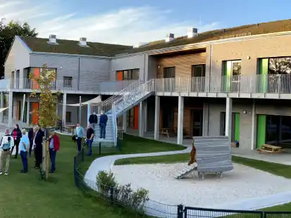 Die Kita L&ouml;wenzahn in Streekermoor ist die j&uuml;ngste Einrichtung ihrer Art und entstand in einem Neubaugebiet.