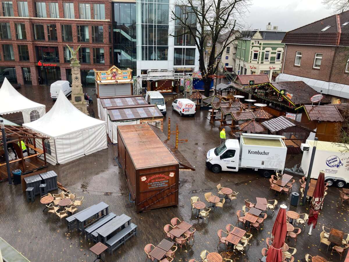 Weihnachtsmarkt in Leer Die Besucher können sich auf einige Neuheiten