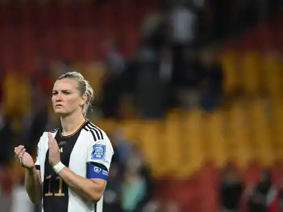 Soll mit Deutschlands Fu&szlig;ballerinnen das Olympia-Ticket l&ouml;sen: Alexandra Popp.