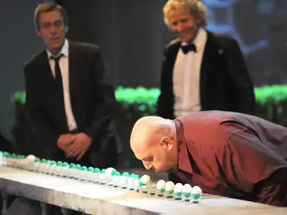 Bei den &laquo;Wetten Dass..?&raquo;-Wetten kamen 898 Eier zum Einsatz (Archivbild).