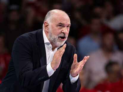 Trainer Pablo Laso und die Bayern holten sich in der Euroleague einen wichtigen Sieg.
