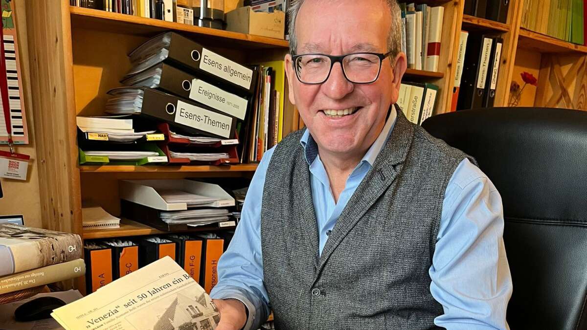 Neues Buch von Detlef Kiesé Er ist der ehrenamtliche Chronist der