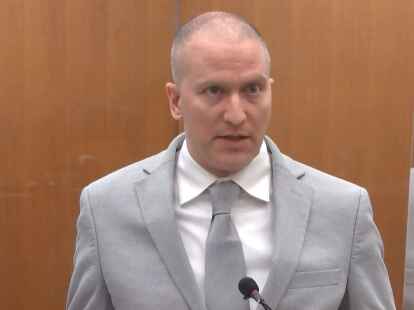 Der ehemalige Polizist Derek Chauvin wurde wegen Mordes zu einer langen Haftstrafe verurteilt.