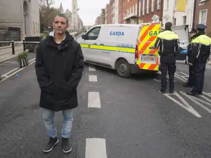 Caio Benicio, ein Deliveroo-Fahrer, schlug mit seinem Helm auf einen Messerangreifer in Dublin ein und verhinderte wom&ouml;glich mehr Opfer.
