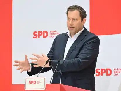 Der SPD-Bundesvorsitzende Lars Klingbeil.