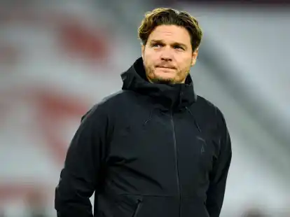 Dortmunds Trainer Edin Terzic fordert f&uuml;r den Hinrunden-Endspurt von seinen Profis volle Konzentration.
