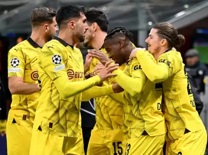 Der BVB nimmt aus Mailand drei Punkte mit.