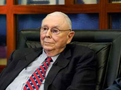 Charlie Munger war Jahrzehnte bei Berkshire Hathaway aktiv.
