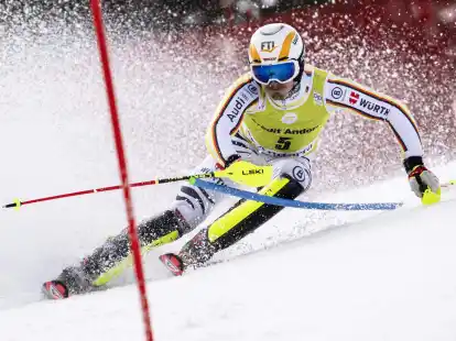 Linus Straßer gehört im Slalom wieder zum Favoritenkreis.