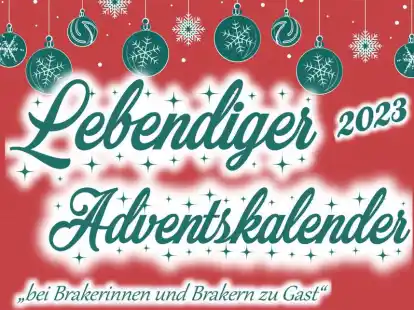 Der lebendige Adventskalender 2023 in Brake