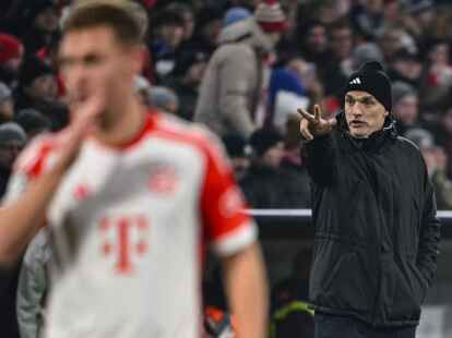 Bayerns Trainer Thomas Tuchel will sich nicht nur auf Daten verlassen.