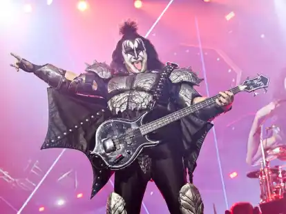 Letzter Live-Auftritt f&uuml;r Kiss:&nbsp;Gene Simmons im Madison Square Garden.