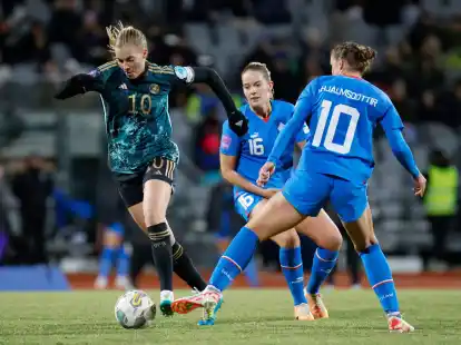 Die deutsche Offensivspielerin Laura Freigang f&auml;llt f&uuml;r das Spiel in Wales aus.