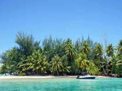 Sehnsucht nach S&uuml;dsee: Weiter weg als nach Bora-Bora geht es von Deutschland aus kaum.