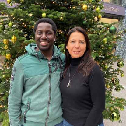 Anja Friedrich und Stephen Boro vom &bdquo;Verein Little Angel &ndash;  Erma Hope und Eco&ldquo; engagieren sich in Kenia.