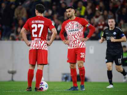 Der SC Freiburg musste sich dem SC Paderborn geschlagen geben.