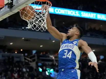 Giannis Antetokounmpo verdient in dieser Saison 45,64 Millionen US-Dollar.