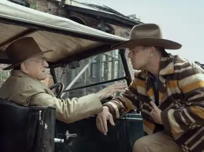 Bester Film laut US-Filmverband:&nbsp;Robert De Niro (l) als Rancher William Hale und Leonardo DiCaprio als Ernest Burkhart in 