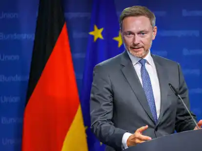 Zur Beratung zur EU-Schuldenregel-Reform reiste Finanzminister Christian Lindner nach Br&uuml;ssel.